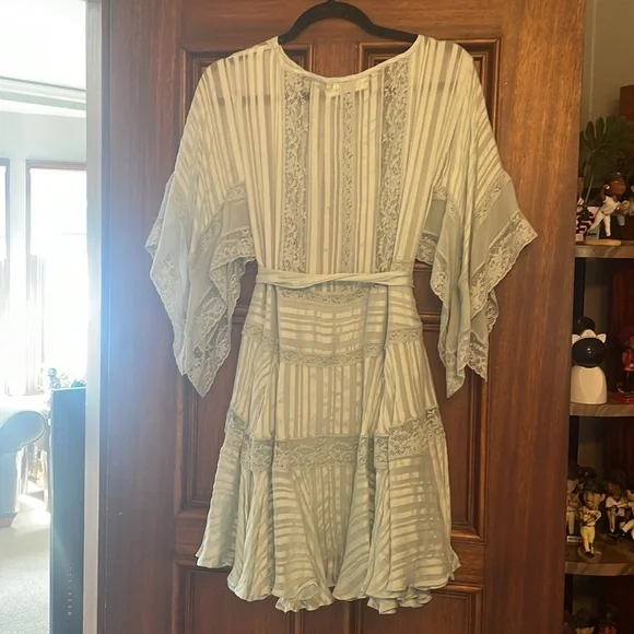 Zimmerman Whitewave Veil Mini Dress Sz. 1 - Picture 12 of 15
